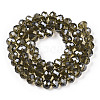 Electroplate Glass Beads Strands EGLA-A034-T8mm-A09-A-2