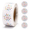 1 Inch Thank You Self-Adhesive Paper Gift Tag Stickers DIY-E027-A-11-1