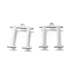 Tarnish Resistant 304 Stainless Steel Charms STAS-K215-23P-2