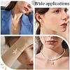 6Pcs 304 Stainless Steel Pendants STAS-BBC0008-23-4