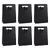 Rectangle Paper Gift Bags CARB-WH0017-14B-05-1