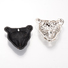 Alloy Rhinestone Pendants X-PALLOY-R094-11-3