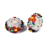 Handmade Lampwork & Brass Core European Beads LS-LAMP-N044-06S-01-3