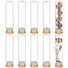 BENECREAT 10Pcs Glass Bead Storage Tubes AJEW-BC0006-90A-1