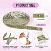 Hotfix Rhinestone Ribbon Trimming DIY-TAC0051-002C-1-4