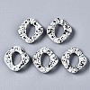 Spray Painted CCB Plastic Linking Rings LS-CCB-Q091-019A-1