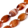 Natural Agate Dyed Beads Strands G-T138-200-1