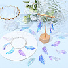 120Pcs 120Pcs 8 Colors Plastic Pendants FIND-SC0020-72-4