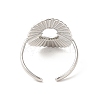 Non-Tarnish 304 Stainless Steel Finger Rings RJEW-E063-33P-3