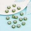 Resin Rhinestone Beads CPDL-H001-10x7mm-15-5