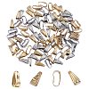 100Pcs 2 Colour 304 Stainless Steel Snap on Bails STAS-SZ0001-92-1