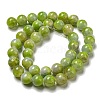 Dyed Natural White Jade Beads Strands G-F764-03A-3