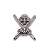 Alloy Skull Cabochons MRMJ-WH0078-03-1