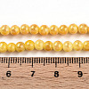 Natural Mashan Jade Beads Strands G-A255-A01-04D-5