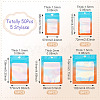 50Pcs 5 Styles Plastic Resealable Bag OPP-TA0001-20-4