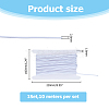 10.94 Yards 1Set Round Polyester Elastic Cords OCOR-NB0001-96A-2