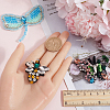 Gorgecraft 3Pcs 3 Styles Alloy with Rhinestone DIY-GF0009-56-3