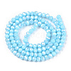 Electroplate Glass Beads Strands LS-EGLA-A034-P6mm-B14-2