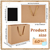 60Pcs Kraft Paper Bags with Handles ABAG-WA0001-15-2