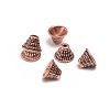 CCB Plastic Bead Cones CCB-J029-01R-1