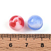 Two Tone Opaque Resin Beads RESI-N042-10mm-16-3