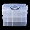 (Defective Closeout Sale: Cracks) 26 Grids Plastic Handled Organizers AJEW-XCP0002-54-1