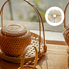Wood Woven Materials DIY-WH0578-45-6