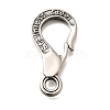 304 Stainless Steel Lobster Claw Clasps STAS-R140-13P-1