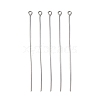 Tarnish Resistant 304 Stainless Steel Eye Pin X-STAS-R045-65mm-1