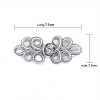 Braid Knit Chinese Knot Closure Cheongsam Frog Buttons BUTT-WH0014-22-3