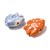 Handmade Porcelain Beads PORC-K010-06-2
