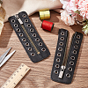 PU Leather Lace-in Boot Zipper Inserts DIY-WH0304-596B-5