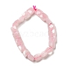 Natural Rose Quartz Beads Strands G-G980-11-3