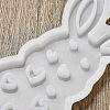 Easter Theme Rabbit with Heart Pattern DIY Silicone Table Lamp Molds SIMO-G008-02C-5