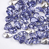 Pointed Back Resin Rhinestone Cabochons CRES-S380-13x18mm-B18-1