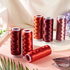6Rolls 6 Colors Velour Yarn AJEW-TA0002-70A-7
