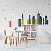 Translucent PVC Self Adhesive Wall Stickers STIC-WH0015-170-3