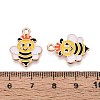 Alloy Enamel Pendants ENAM-T022-56D-3