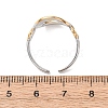 304 Stainless Steel Cuff Open Rings RJEW-P181-02B-A-5