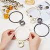   4Pcs 2 Colors Ring Alloy Bag Handle FIND-PH0001-64-6