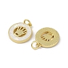 Rack Plating Brass Pendants KK-U032-22G-2