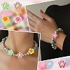 48Pcs 12 Styles Plating Acrylic Beads OACR-AR0001-27-6