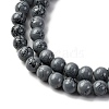Baking Paint Drawbench Glass Beads Strands GLAA-XCP0001-21-4