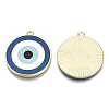 Alloy Enamel Pendants ENAM-N050-05B-2