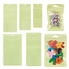 50Pcs 5 Styles Macaron Color Plastic Yin-yang Resealable Bags OPP-TADJ0001-03E-1