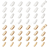 48Pcs 8 Styles Eco-Friendly Brass Watch Band Clasps KK-PH0015-11-1
