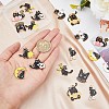 20Pcs 10 Style Alloy Enamel Pendants ENAM-DC0001-68-3
