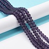 Transparent Glass Beads Strands LS-EGLA-A034-T8mm-MD15-4