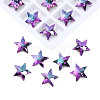 Glass Rhinestone Cabochons MRMJ-N029-04A-07-2