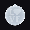 Valentine's Day Silicone Pendant Molds DIY-J009-07A-4